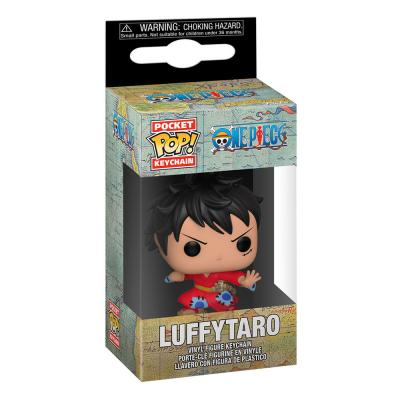 One Piece Llaveros Pocket POP! Vinyl Luffy in Kimono 4 cm Expositor (12)