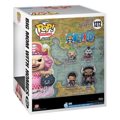 One Piece Super Sized POP! Animation Vinyl Figura Big Mom w/Homies 15 cm