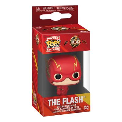The Flash Llaveros Pocket POP! Vinyl The Flash 4 cm Expositor (12)