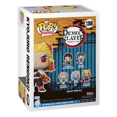 Demon Slayer Figura POP! Animation Vinyl Rengoku 9 cm