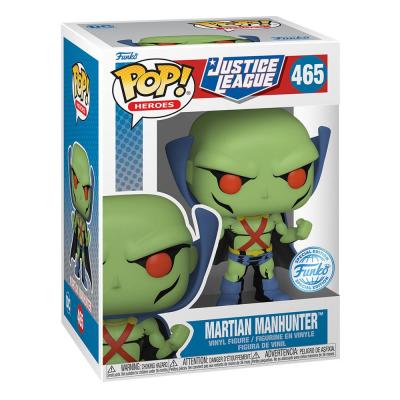 DC Comics Figura POP! Heroes Vinyl JL Comic - Martian Manhunter 9 cm