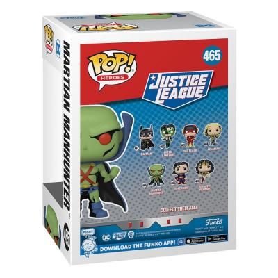 DC Comics Figura POP! Heroes Vinyl JL Comic - Martian Manhunter 9 cm