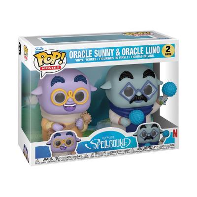 Spellbound Pack de 2 POP! Movies Vinyl Figuras Oracle Sunny and Oracle Luno 9 cm