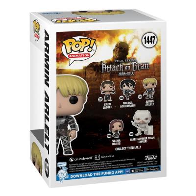 Attack on Titan POP! Animation Vinyl Figuren Armin Arlert 9 cm Surtido (6)