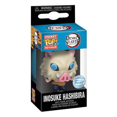 Demon Slayer: Kimetsu no Yaiba Llaveros Pocket POP! Vinyl 7th Form Inosuke 4 cm Expositor (12)