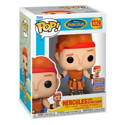 Hércules POP! Disney Vinyl Figura ercules w/ Action Figure 9 cm
