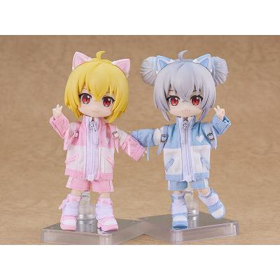 Original Character Accesorios para las Figuras Nendoroid Doll Outfit Set: Subculture Fashion Tracksuit (Blue)
