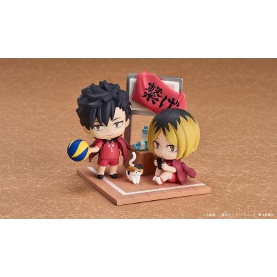 Haikyu!! Pack de 2 Minifiguras Qset Tetsuro Kuroo & Kenma Kozume 9 cm