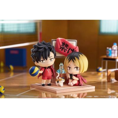 Haikyu!! Pack de 2 Minifiguras Qset Tetsuro Kuroo & Kenma Kozume 9 cm