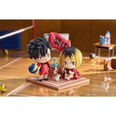 Haikyu!! Pack de 2 Minifiguras Qset Tetsuro Kuroo & Kenma Kozume 9 cm