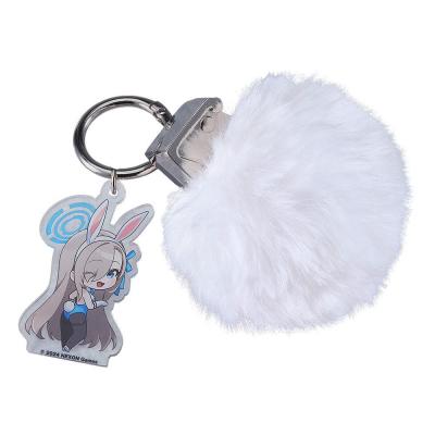 Blue Archive Acrylic Llavero Asuna's Rabbit Tail Grenade 6 cm