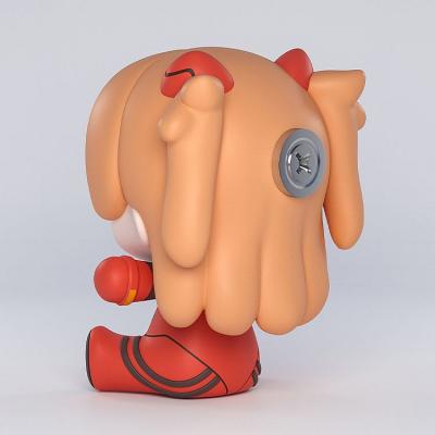 Neon Genesis Evangelion: Rebuild of Evangelion Figura Chibi Huggy Good Smile Asuka Shikinami Langley: Plugsuit Ver. 7 cm