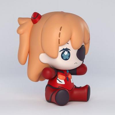 Neon Genesis Evangelion: Rebuild of Evangelion Figura Chibi Huggy Good Smile Asuka Shikinami Langley: Eye Patch Ver. 7 cm