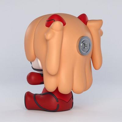 Neon Genesis Evangelion: Rebuild of Evangelion Figura Chibi Huggy Good Smile Asuka Shikinami Langley: Eye Patch Ver. 7 cm