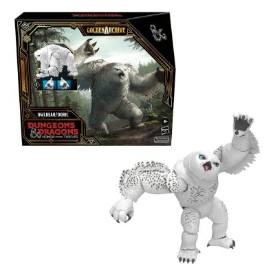 Dungeons & Dragons: Honor Entre Ladrones Figura Golden Archive Doric/Oso lechuza 15 cm