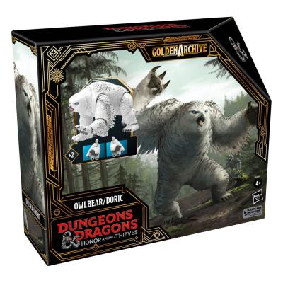 Dungeons & Dragons: Honor Entre Ladrones Figura Golden Archive Doric/Oso lechuza 15 cm