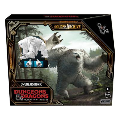 Dungeons & Dragons: Honor Entre Ladrones Figura Golden Archive Doric/Oso lechuza 15 cm