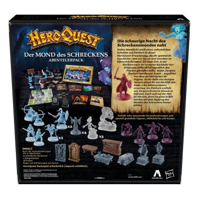 HeroQuest Expansión del Juego de Mesa Der Mond des Schreckens Quest Pack *Edición Aléman*