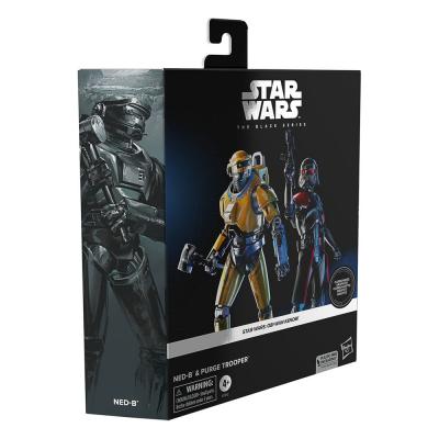 Star Wars: Obi-Wan Kenobi Black Series Pack de 2 Figuras NED-B & Purge Trooper Exclusive 15 cm