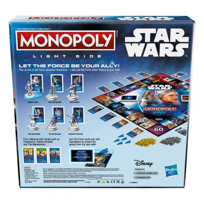 Star Wars Juego de Mesa Monopoly Light Side Edition *Edición Inglés*