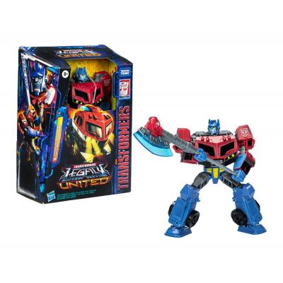 Transformers Generations Legacy United Voyager Class Figura Animated Universe Optimus Prime 18 cm