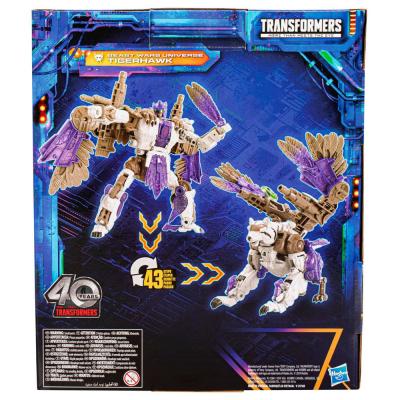 Transformers Generations Legacy United Leader Class Figura Beast Wars Universe Tigerhawk 19 cm