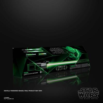 Star Wars Black Series réplica Force FX Elite Sable de Luz Yoda