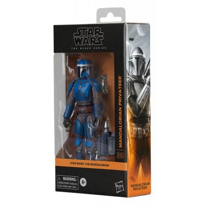 Star Wars: The Mandalorian Black Series Figura Mandalorian Privateer 15 cm