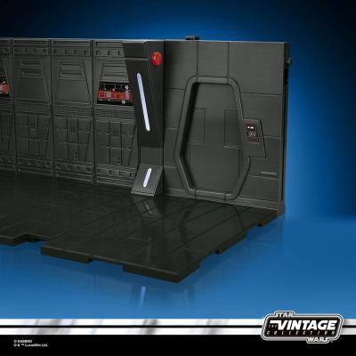 Star Wars: The Mandalorian Vintage Collection Tantive IV Hallway con figura de Mandalorian Privateer 10 cm