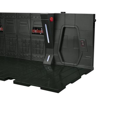 Star Wars: The Mandalorian Vintage Collection Tantive IV Hallway con figura de Mandalorian Privateer 10 cm