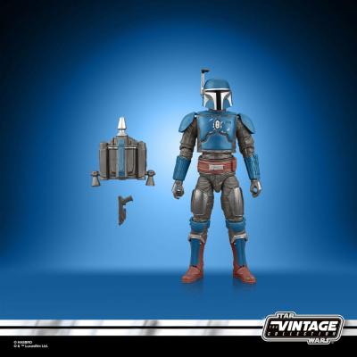 Star Wars: The Mandalorian Vintage Collection Tantive IV Hallway con figura de Mandalorian Privateer 10 cm