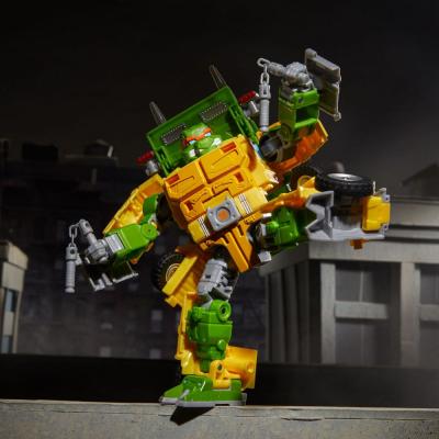 Transformers x Teenage Mutant Ninja Turtles Figura Party Wallop 18 cm