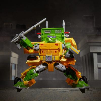 Transformers x Teenage Mutant Ninja Turtles Figura Party Wallop 18 cm
