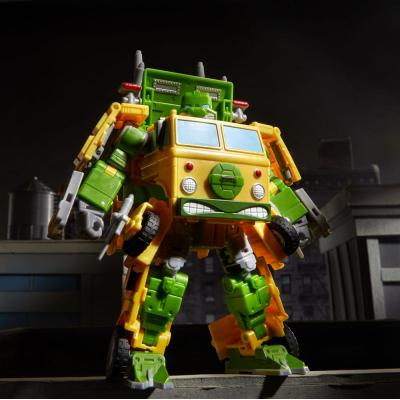 Transformers x Teenage Mutant Ninja Turtles Figura Party Wallop 18 cm