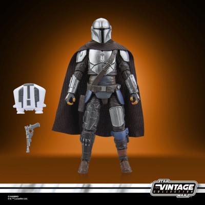 Star Wars: The Mandalorian Vintage Collection Figura The Mandalorian (Imperial Base) 10 cm