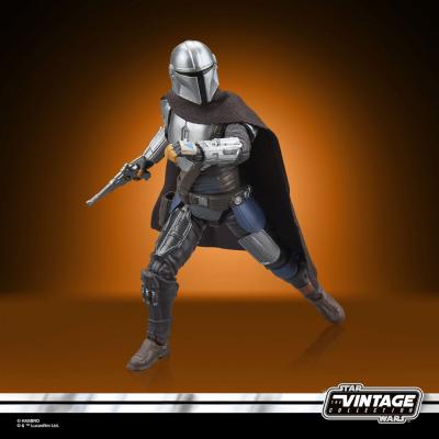 Star Wars: The Mandalorian Vintage Collection Figura The Mandalorian (Imperial Base) 10 cm