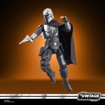 Star Wars: The Mandalorian Vintage Collection Figura The Mandalorian (Imperial Base) 10 cm