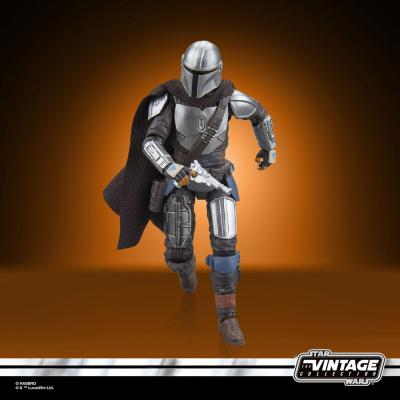 Star Wars: The Mandalorian Vintage Collection Figura The Mandalorian (Imperial Base) 10 cm