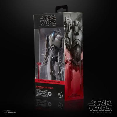 Star Wars Episode II Black Series Figura Super Battle Droid 15 cm