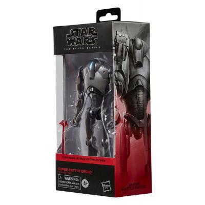 Star Wars Episode II Black Series Figura Super Battle Droid 15 cm