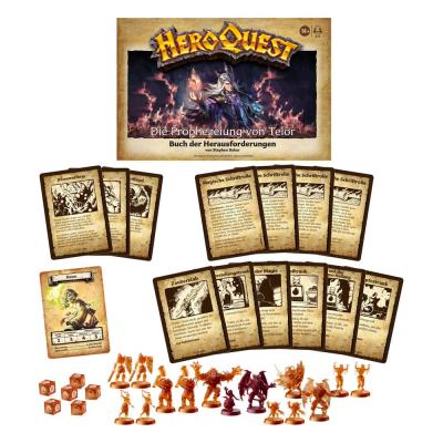 HeroQuest Expansión del Juego de Mesa Die Prophezeiung von Telor Quest Pack *Edición Aléman*