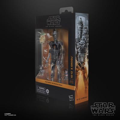 Star Wars: The Mandalorian Black Series Pack de 2 Figuras IG-12 & Grogu 15 cm