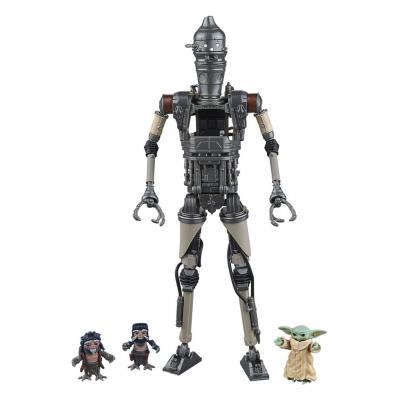 Star Wars: The Mandalorian Black Series Pack de 2 Figuras IG-12 & Grogu 15 cm