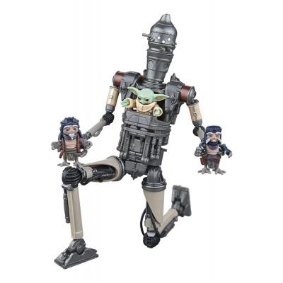 Star Wars: The Mandalorian Black Series Pack de 2 Figuras IG-12 & Grogu 15 cm