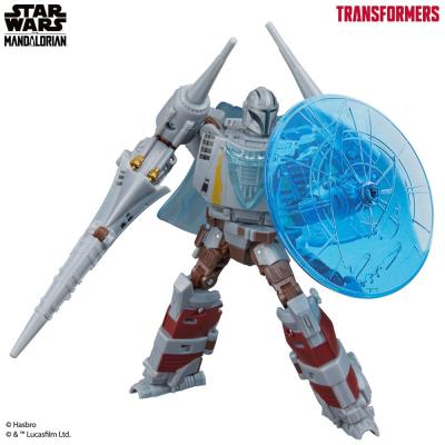 Star Wars x Transformers Figura The Mandalorian / N-1 Starfighter 19 cm