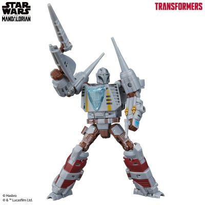Star Wars x Transformers Figura The Mandalorian / N-1 Starfighter 19 cm