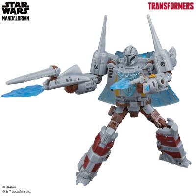 Star Wars x Transformers Figura The Mandalorian / N-1 Starfighter 19 cm
