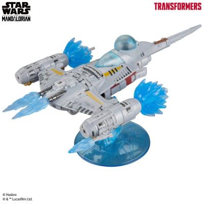 Star Wars x Transformers Figura The Mandalorian / N-1 Starfighter 19 cm