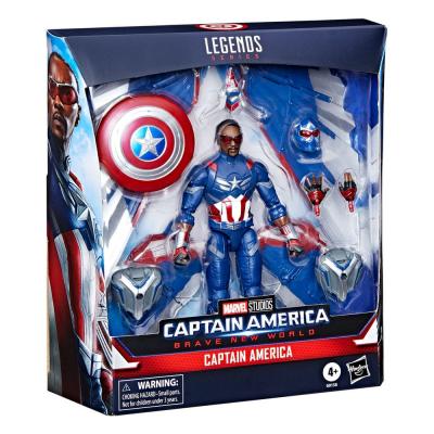 Captain America: Brave New World Marvel Legends Figura Captain America 15 cm