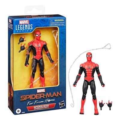 Spider-Man: lejos de casa Marvel Legends Figura Spider-Man (Upgraded Suit) 15 cm